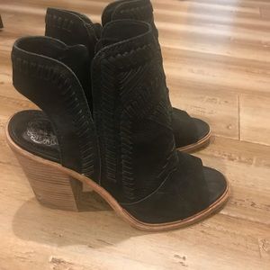 Vince Camuto open toe bootie